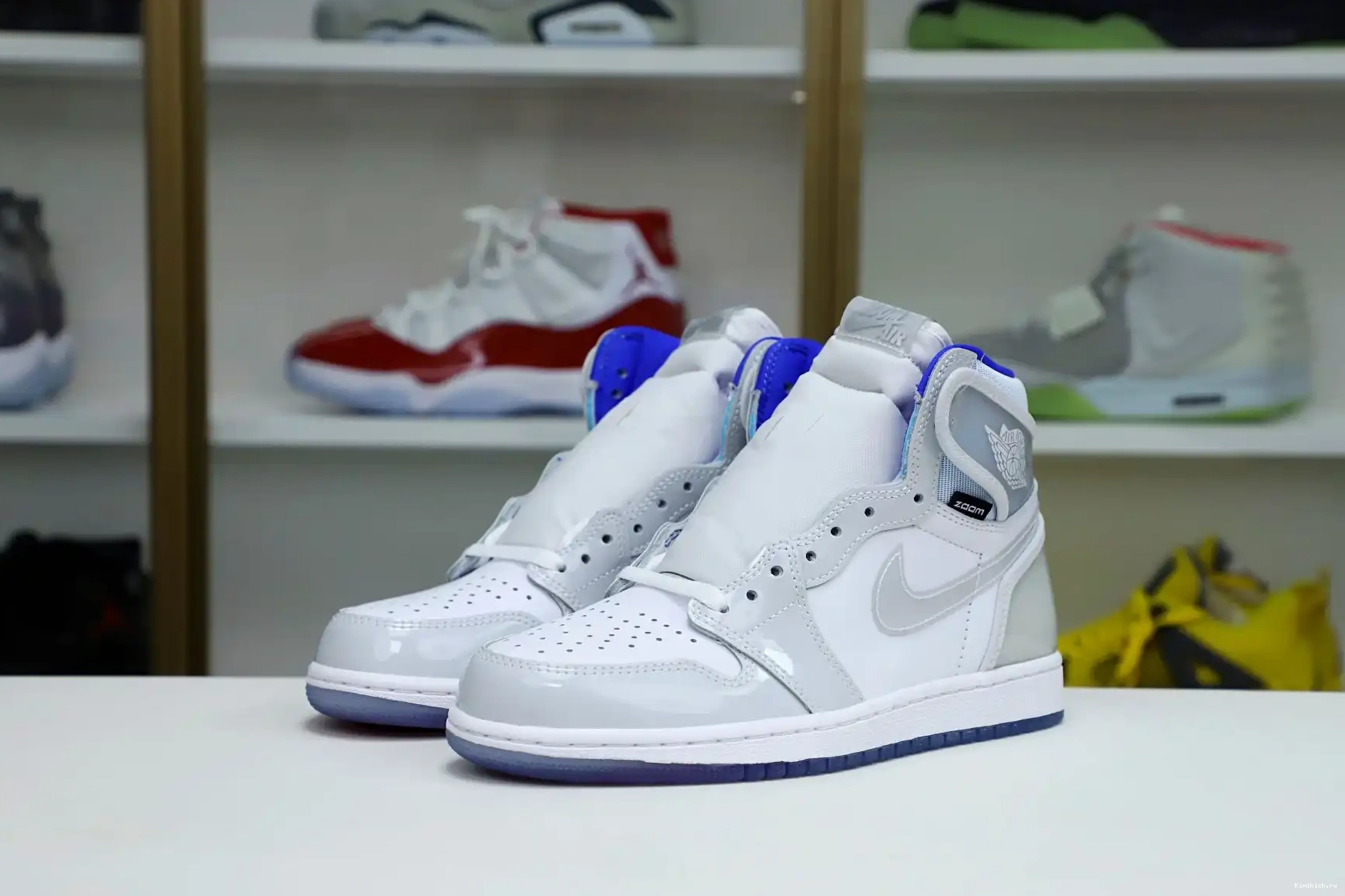 Kimikick 1 AIR BLUE' JORDAN HIGH ZOOM 'RACER 0404